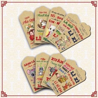 Bao lì xì Tết 2020
