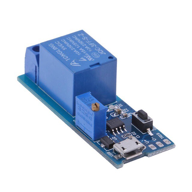 Mạch tạo trễ. Module relay tạo trễ 5v - 30v