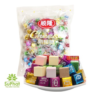150 viên Cheese Cube mix 5 vị (450g)