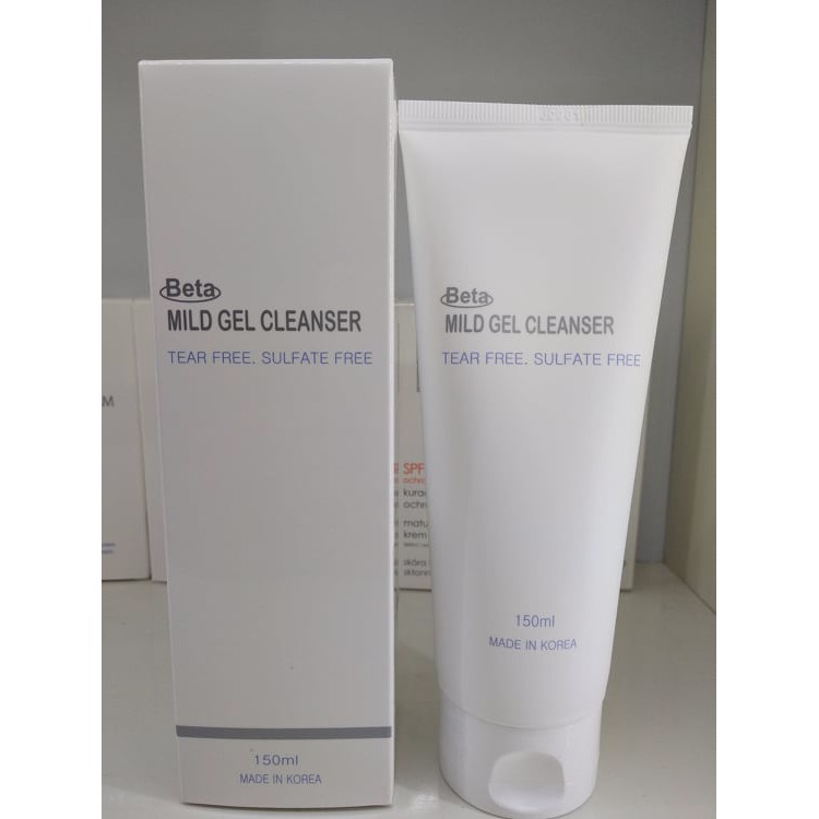 Sữa rửa mặt dịu nhẹ Beta mild gel cleanser tuýp 150ml