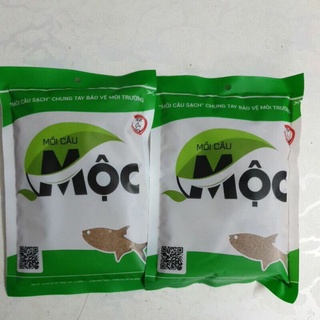 MỒI Mộc 200G ( xanh dương, xanh lá, đen , vàng , đỏ ) - mồi câu cá