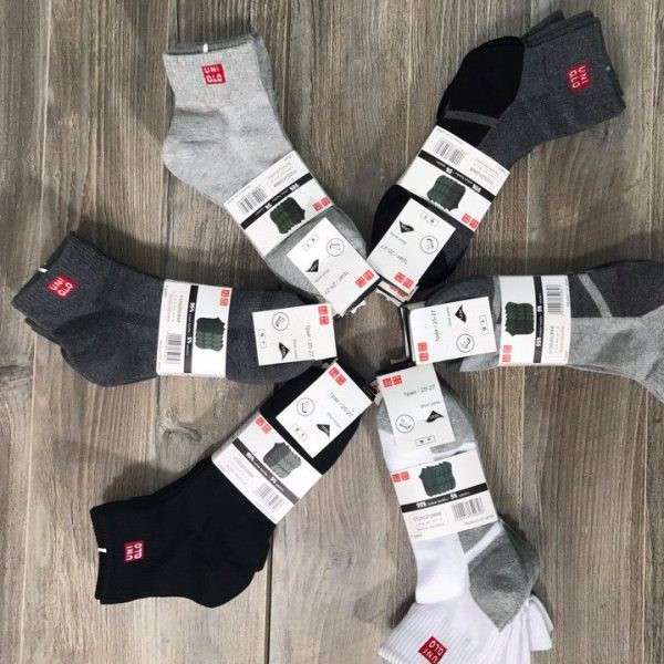 Tất cao cổ nam thông hơi khử mùi Uniqlo