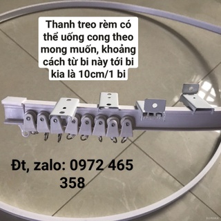“Thanh Treo Rèm Cửa Uốn Cong Theo Mong Muốn”