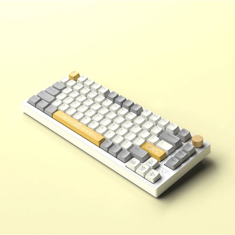 Bàn Phím Cơ không dây AJAZZ AK816 layout 81 Phím, 3 Chế Độ kết nối, Hotswap, Led RGB