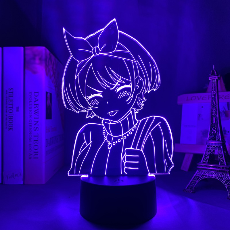 Đèn Ngủ 3D Anime Rent A Girlfriend Sarashina Ruka Làm Quà Tặng Sinh Nhật Cho Bé