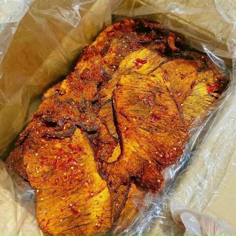 Khô bò miếng mềm loại 1 hũ 300gr - thơm ngon