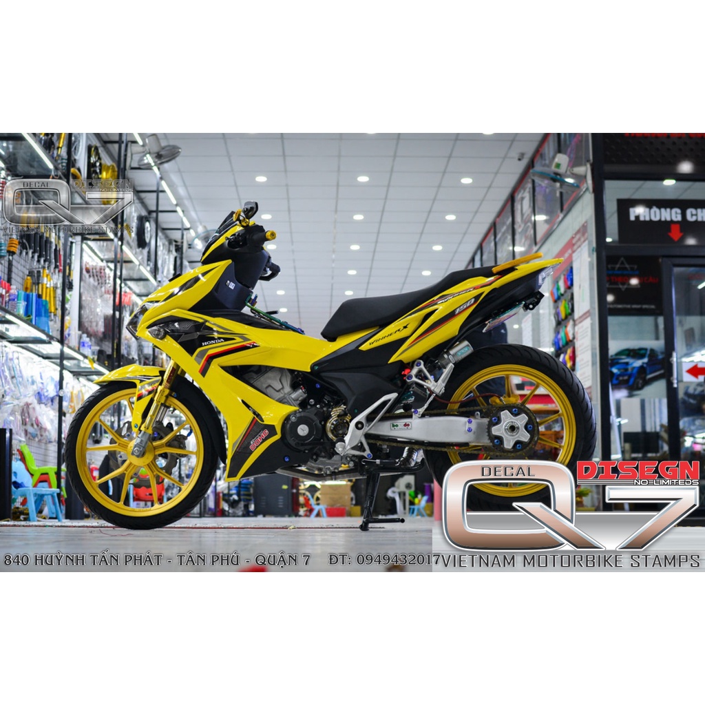 TEM RỜI WINNER X VÀNG ĐEN