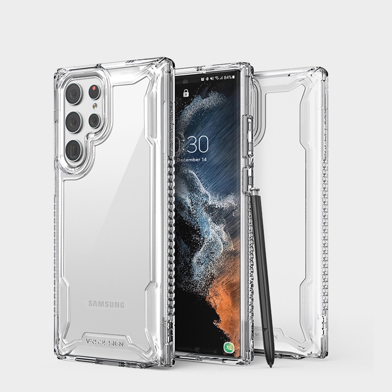 Ốp Điện Thoại Kính Cường Lực Vrs Bảo Vệ Cho Samsung Galaxy S22 Ultra 5G Terra S22 Plus S22+