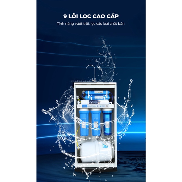 Máy lọc nước nóng lạnh Hydrogen RO 9 cấp Coex WP - 7311H