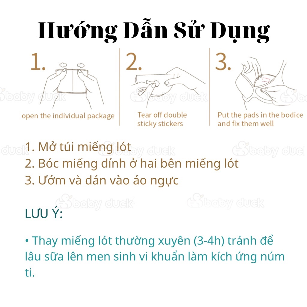 miếng lót thấm sữa, [Chính Hãng] Cmbear 108 miếng