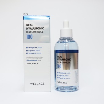 Tinh chất WELLAGE Real Hyaluronic Blue Ampoule 100 100ml