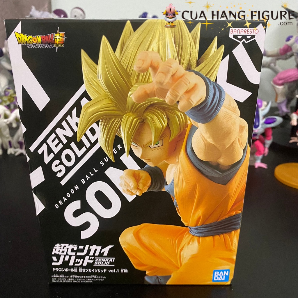 Mô hình Dragon Ball Super Super Zenkai Solid vol.2 Son Goku