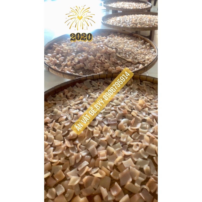 Da Heo Chiên Giòn Lắc Tỏi Túi Zip Trung