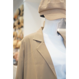 Blazer Form Ngắn Kaki 087