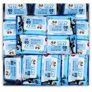 Khăn giấy ướt Yeti 80g -siêu rẽ