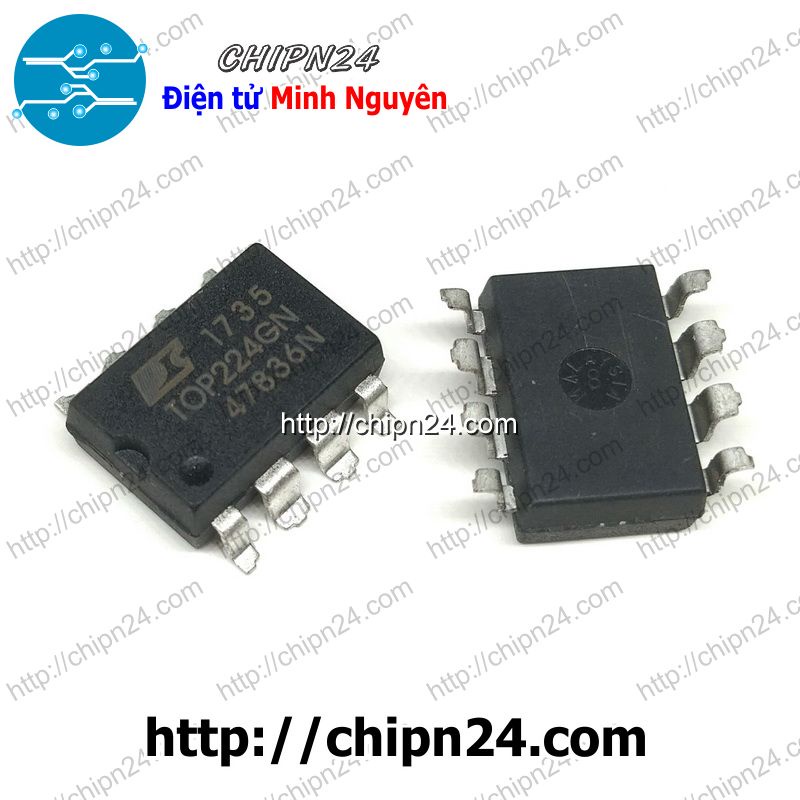 [1 CON] IC TOP224 SOP-8 (SMD Dán) (TOP224GN TOP224GN TOP 224)