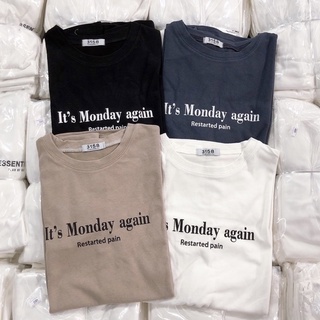ÁO THUN “Monday Again” (ảnh thật)