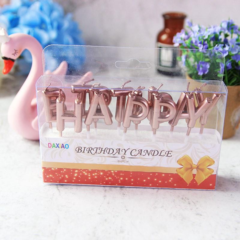Nến HPBD hồng phấn