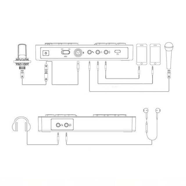 Soundcard hát karaoke online | Auto Tune Takstar SC-M1