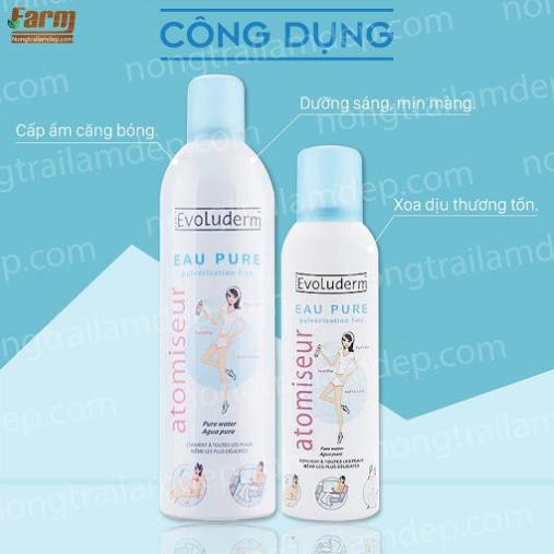 [Chính Hãng] Xịt Khoáng Evoluderm 400ml Cấp Ẩm Làm Dịu Da | BigBuy360 - bigbuy360.vn