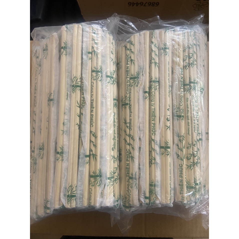 1KG- Đũa Gỗ Dùng 1 Lần Bao Nilon