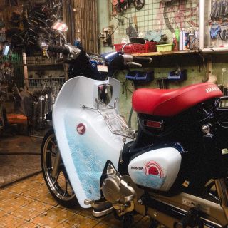 Decal dán super cub C125