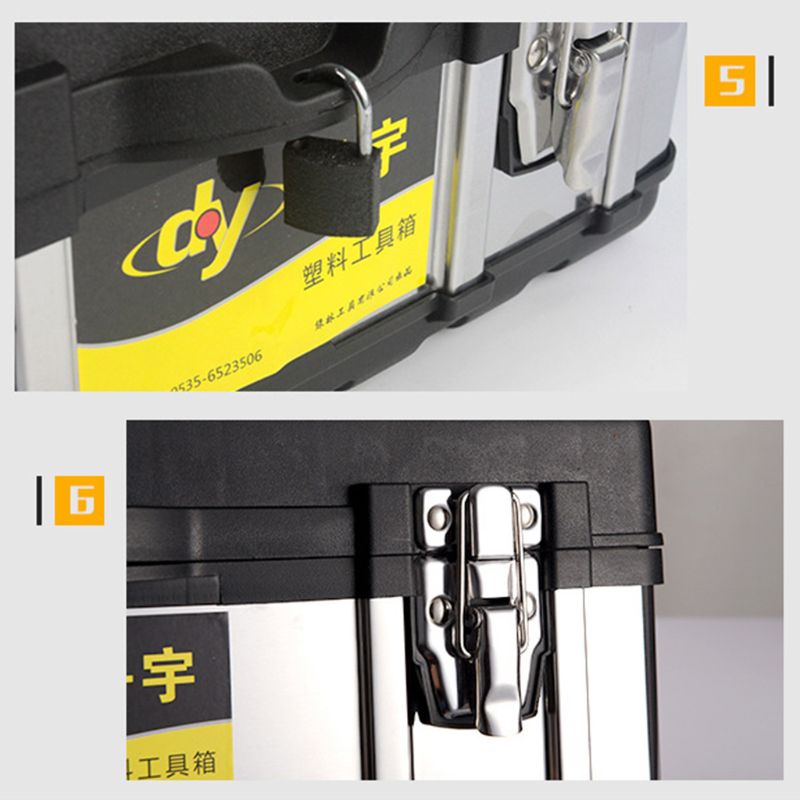 Hộp Nhựa Hai Tầng Đa Năng Bằng Thép Không Gỉ Sắp Xếp Gọn Gàng