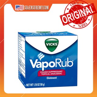 [Date 2021] Dầu bôi ấm ngực giảm ho Vicks Vaporub 50g