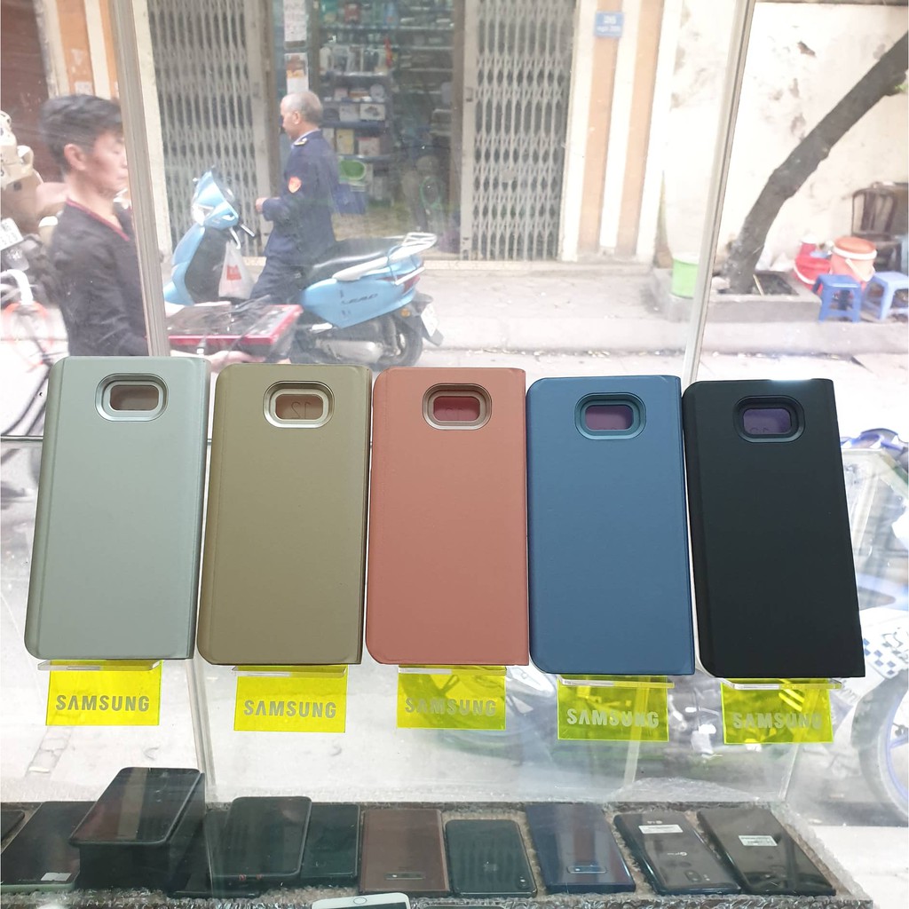 Bao Da Clear View Cover Standing Samsung A7 2017 | BigBuy360 - bigbuy360.vn