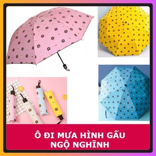 Ô dù mini hình gấu dễ thương gdtrongl144
