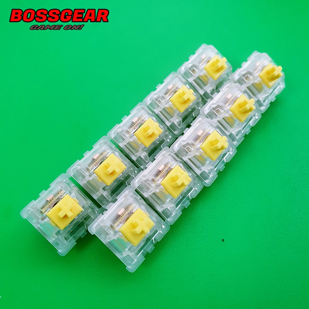 Switch Lẻ JWICK YELLOW Siêu Mượt Đã Được Lube Sẵn Dùng Để Thay Thế Cho Bàn Phím Cơ | BigBuy360 - bigbuy360.vn