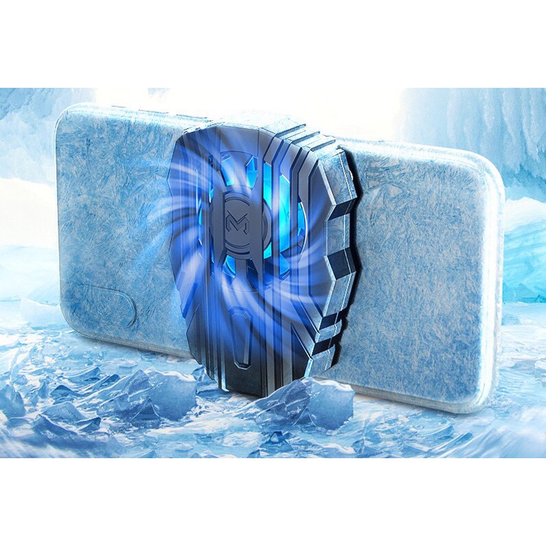 Quạt tản nhiệt  - Tản nhiệt điện thoại gaming MEMO - Có sò lạnh công nghệ bán dẫn DL01 - FL01