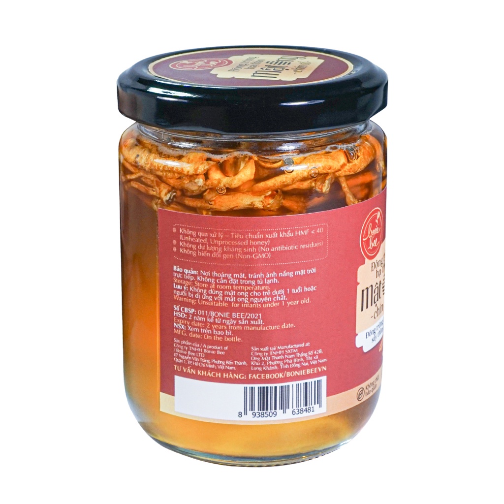 Đông trùng hạ thảo mật ong chín tổ Bonie Bee (hộp 250g)