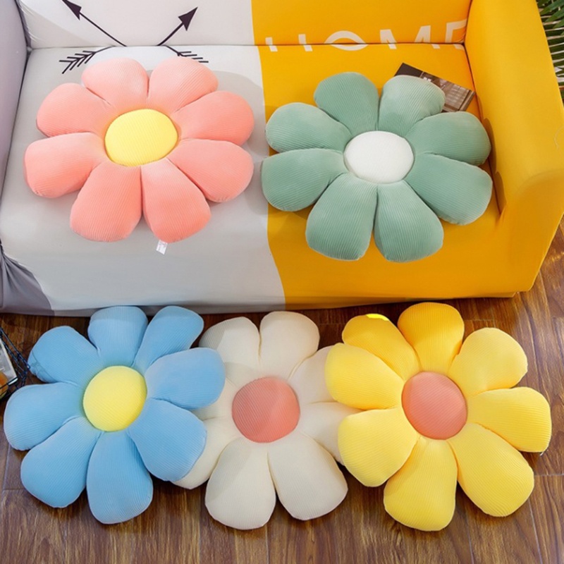 Hoa Cúc Nhồi Bông Nhiều Màu Sắc Dùng Làm Gối Ôm