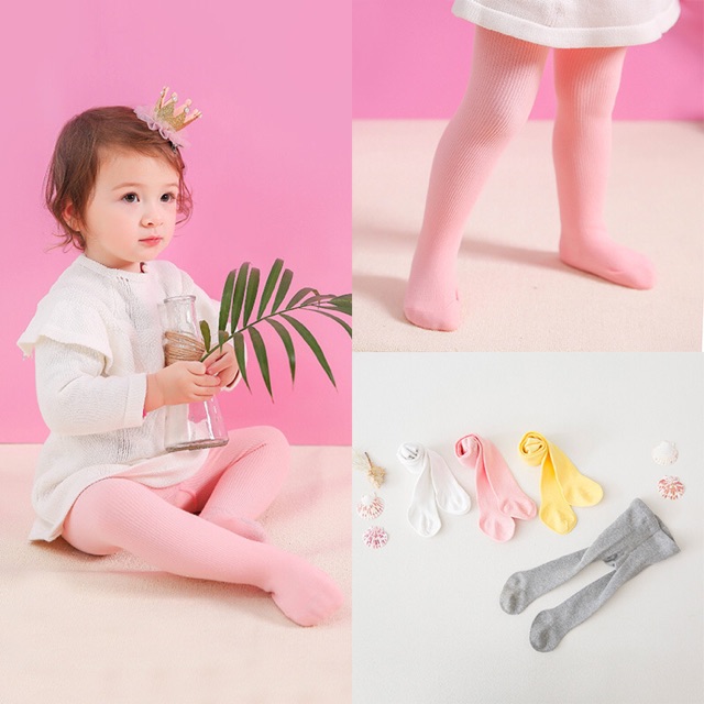 Quần tất len bé gái ( size 9-12m)
