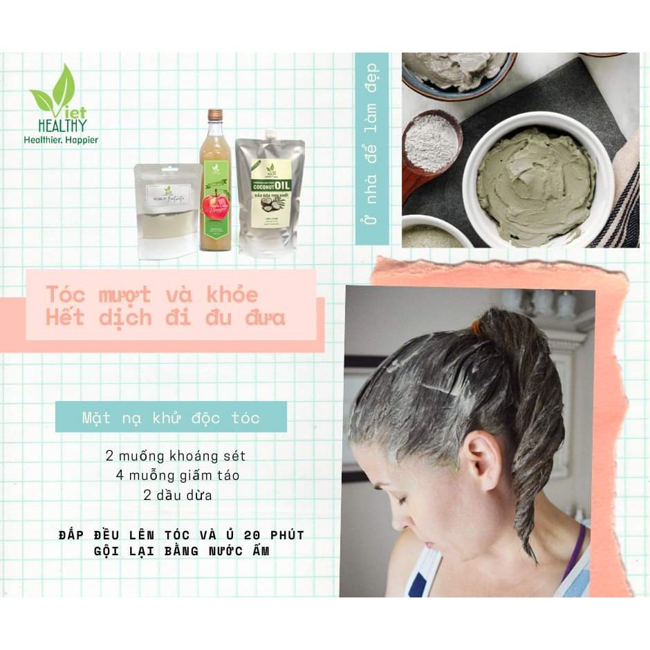 Khoáng Sét Bentonite Viethealthy 100g