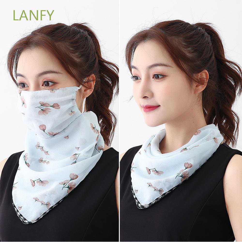 Khăn Choàng Cổ Chống Nắng In Hoa Thời Trang Cho Nữ | BigBuy360 - bigbuy360.vn