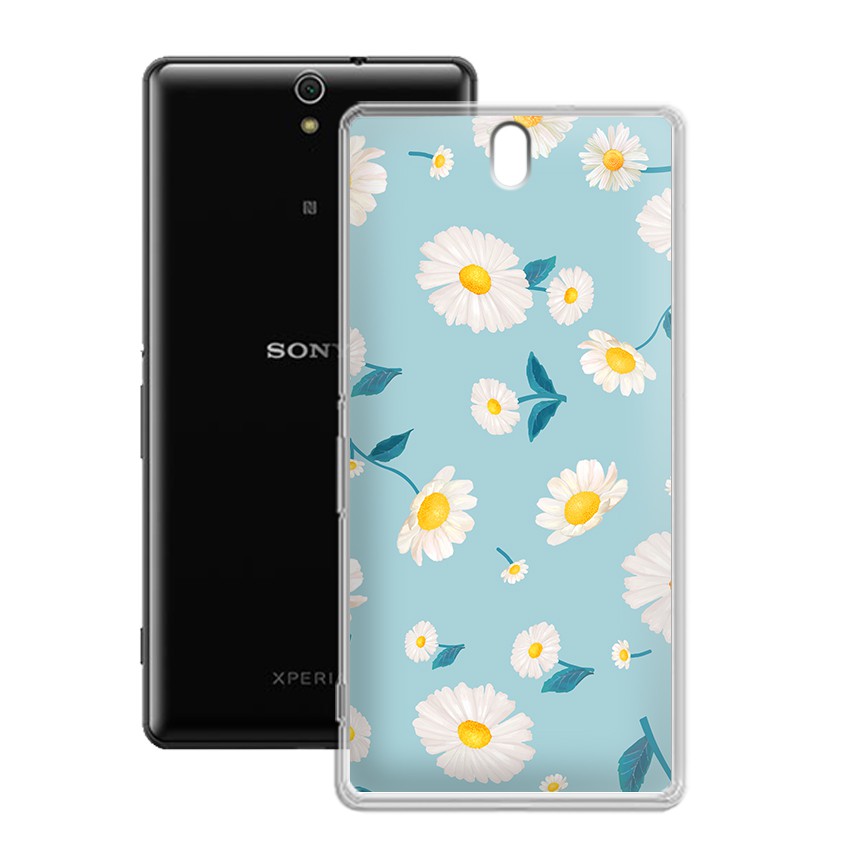 [FREESHIP ĐƠN 50K] Ốp lưng Sony Xperia Z1 in hình hoa cỏ mùa hè độc đáo - 01147 Silicone Dẻo