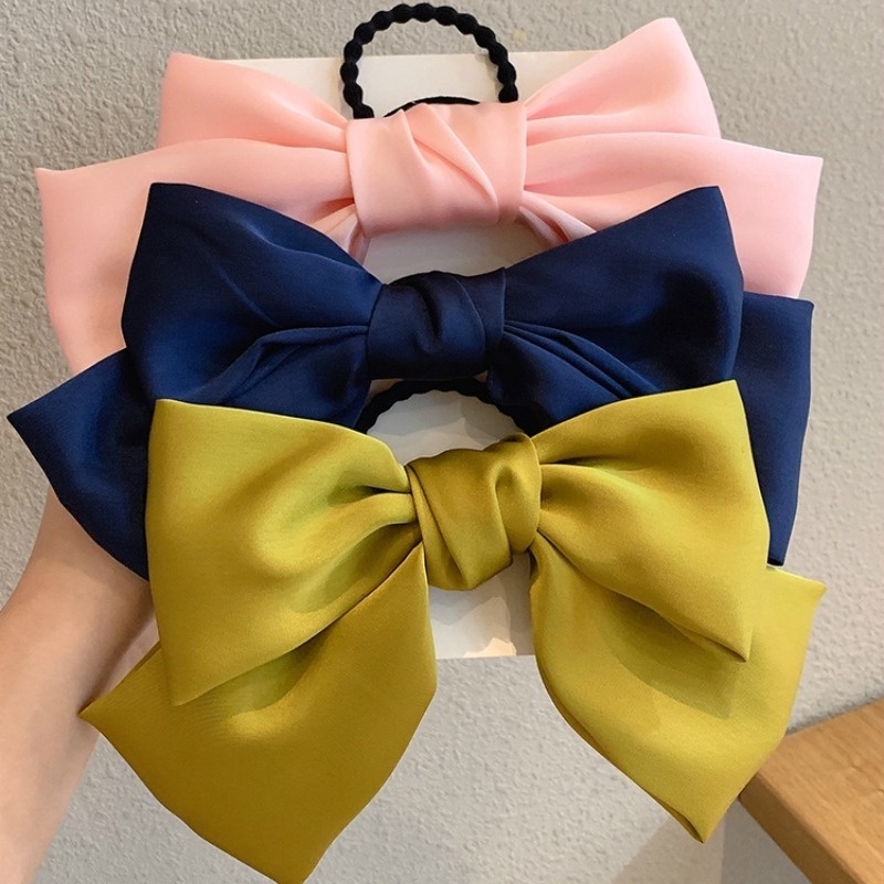 Nơ Cài Tóc Vải Nhung Dễ Thương Dành Cho Nữ