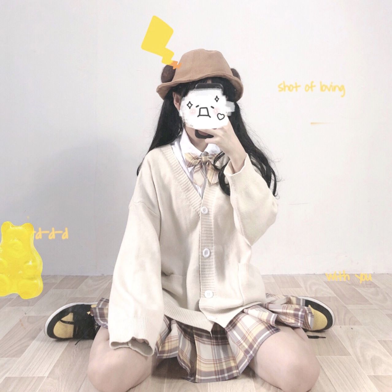 Áo Khoác Cardigan Vải Len Kiểu Nhật Bản Dễ Thương Cho Bé Gái | BigBuy360 - bigbuy360.vn