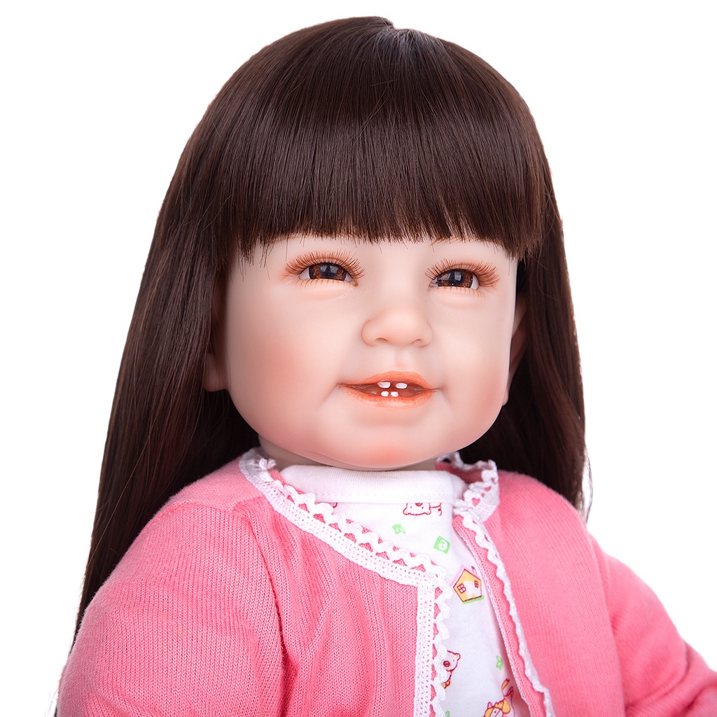 Búp Bê  Tái Sinh Mắt Tít Có Răng NPK KEIUMI Collection 22 inch  55 cm Reborn Vinyl Doll