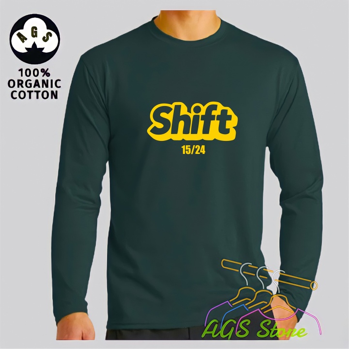 Áo Thun Tay Dài In Chữ Màu Vàng Mới Nhất Size S M L XL XXL Dành Cho Nam Và Nữ