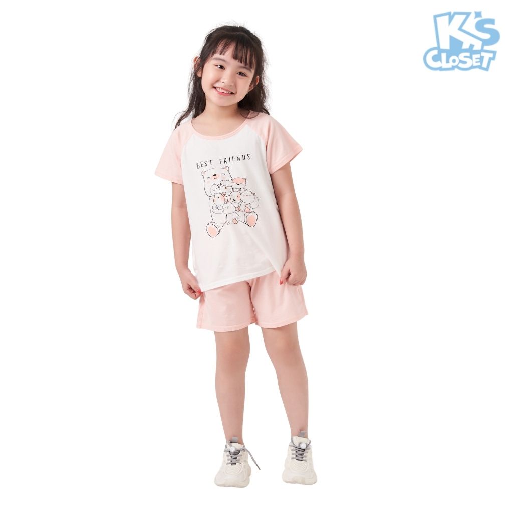 Bộ Quần Áo Cộc Tay K's Closet Cho Bé Trai Và Bé Gái  E106ONS / E104ONS / KT56TWS TMĐT