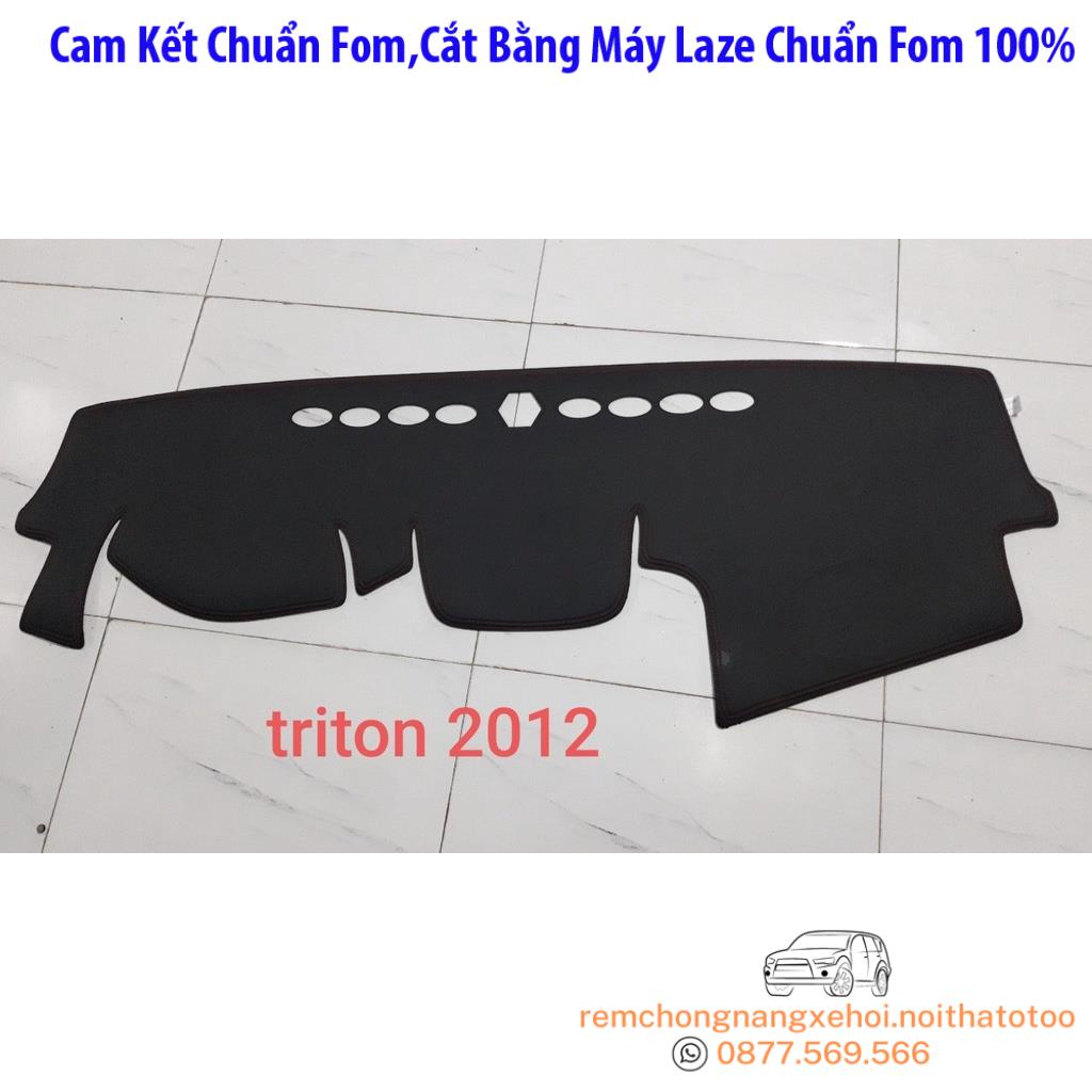 THAM TAPLO DA VÂN GỖ MITSUBISHI TRITON THẢM TRẢI LÓT TAPLO CAO CẤP 3 LỚP CHỐNG TRƯỢT CHỊU NHIỆT XE HƠI BAO HÀI LÒNG