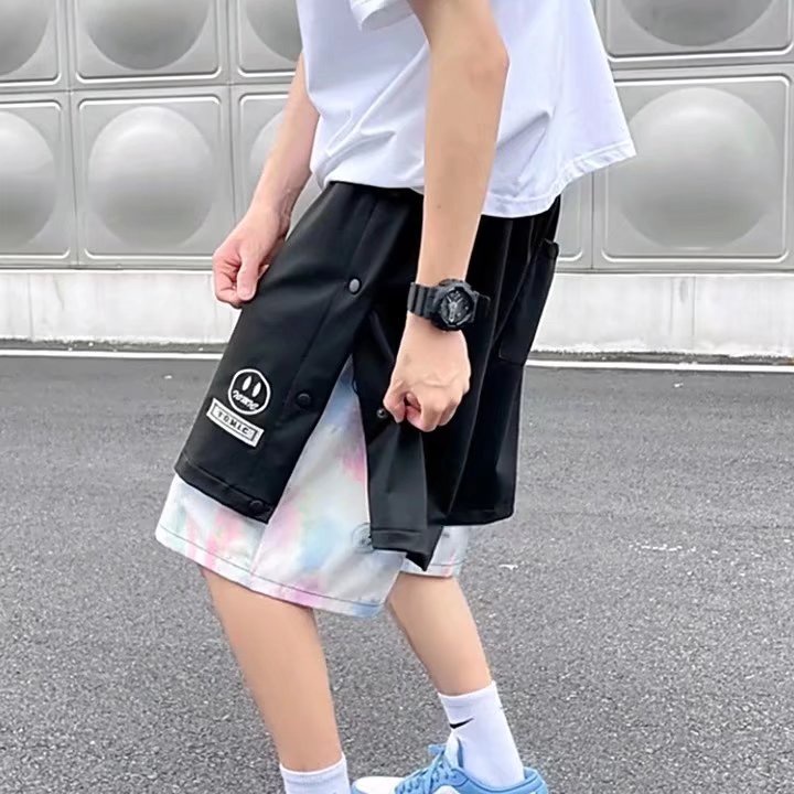 Quần Short Hai Lớp Phong Cách Hàn Quốc Thời Trang Dành Cho Nam