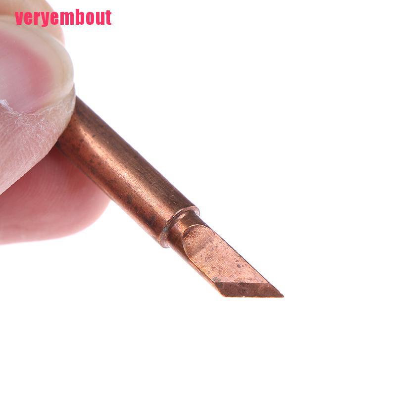 1 Bộ Mũi Hàn 900M-T Bằng Đồng