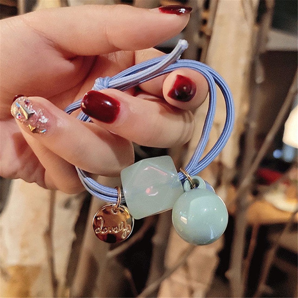 Dây buộc tóc màu kẹo thời trang cao cấp cho nữ