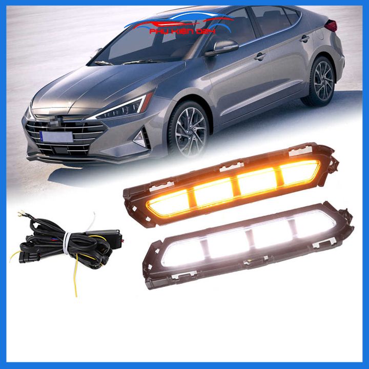 Đèn led gầm cản trước ô tô Elantra 2019-2020-2021