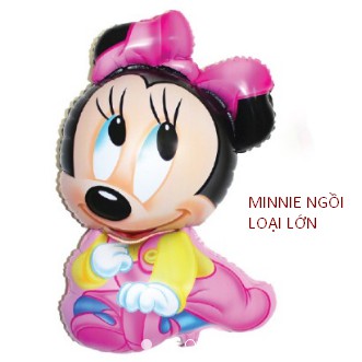 Bong bóng hình size nhỏ 40cm to 70cm MICKEYvàMINNIE trang trí sinh nhật Phụ kiện trang trí sinh nhật happy birthday