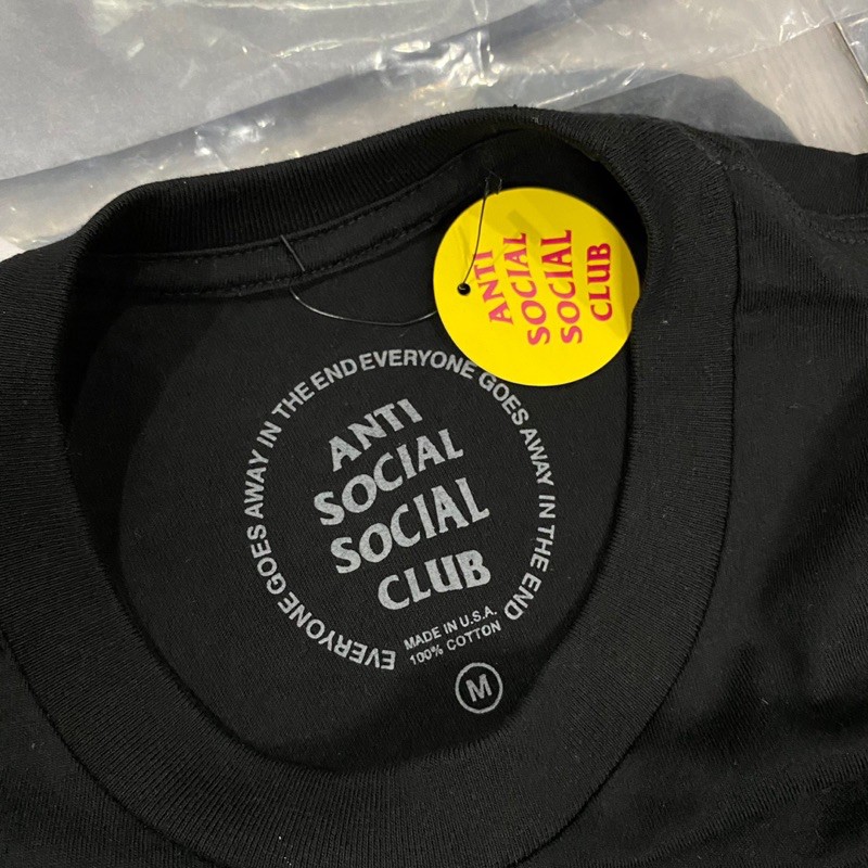 [Hot tren] Áo tay ngắn Anti Social social Club Unisex 2021